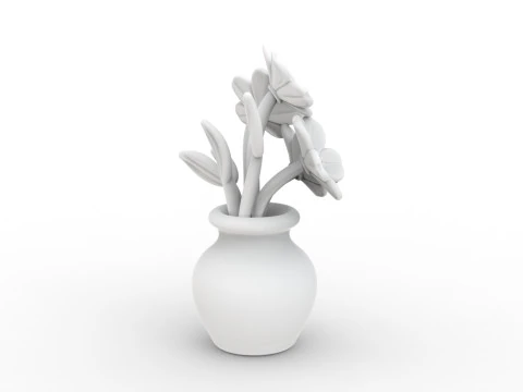 Cartoon Vanity Table 3D Printable 3D print model 3D Print Model