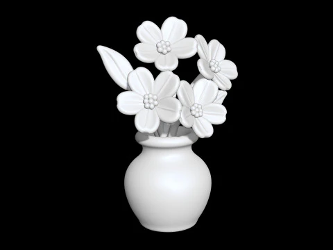 Cartoon Vanity Table 3D Printable 3D print model 3D Print Model