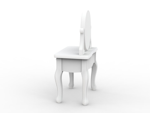 Cartoon Vanity Table 3D Printable 3D print model 3D Принт Модель