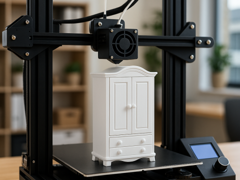 Classic Wardrobe 3D Printable 3D print model 3D Принт Модель