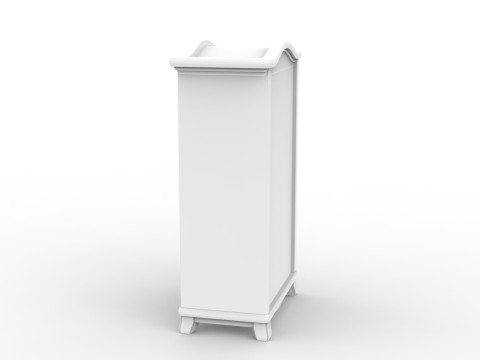 Classic Wardrobe 3D Printable 3D print model Modèles 3D en vedette