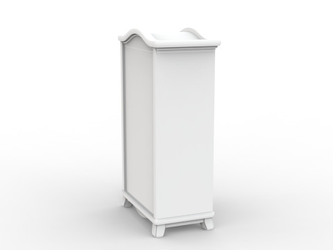 Classic Wardrobe 3D Printable 3D print model Modèles 3D en vedette