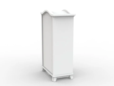 Classic Wardrobe 3D Printable 3D print model 3D Print Model