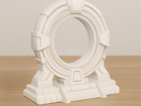 Sci-fi Portal 3D Printable 3D print model 3D Принт Модель