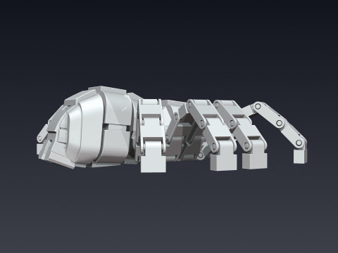Articulated Spider 3D Print Model