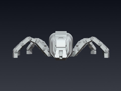 Articulated Spider 3D Print Model