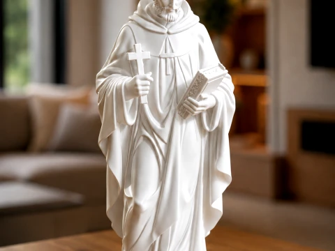 Saint Cajetan Priest 3D Print Model