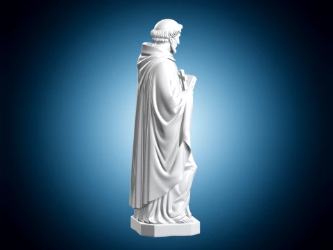 Saint Cajetan Priest 3D Print Model