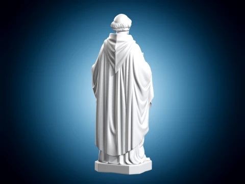 Saint Cajetan Priest 3D Print Model