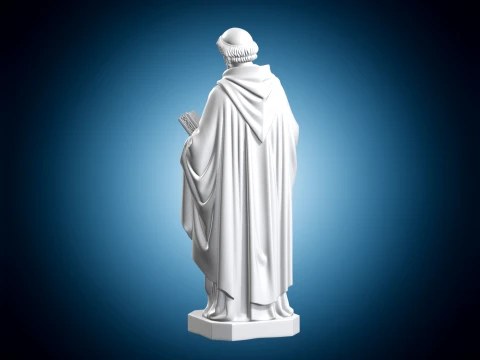 Saint Cajetan Priest 3D Print Model