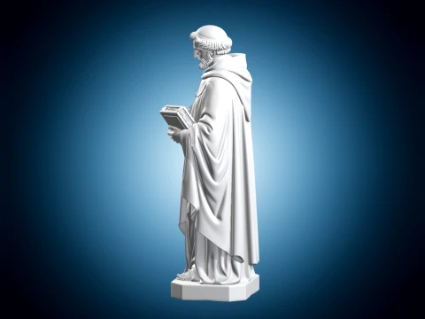 Saint Cajetan Priest 3D Print Model