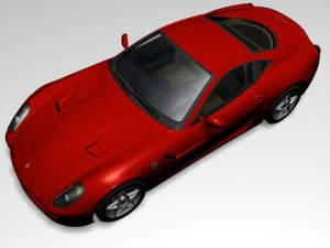 599 피오라노 3D 모델