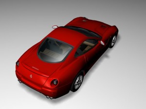 599 fiorano 3Dモデル