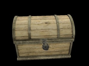 animated treasure chest 3Dモデル