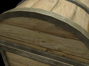 animated treasure chest 3Dモデル