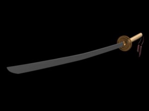 katana high quality 3D Model