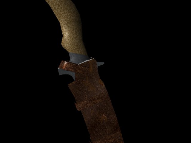 resident evil like sword 3D Model .c4d .max .obj .3ds .fbx .stl .blend 
