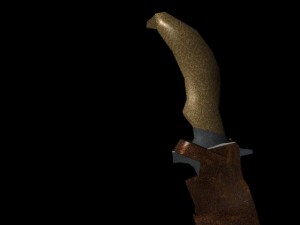 resident evil like sword 3D Model