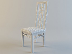chair dante factory natisa italia 3D Model