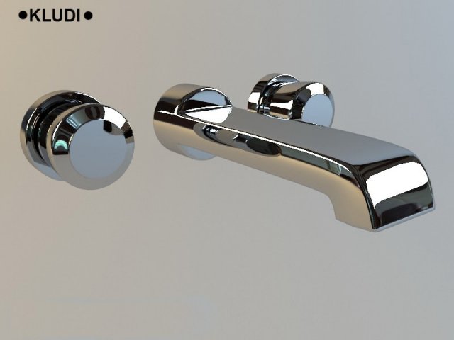 kludi joop faucet for washstand Modèle 3D .c4d .max .obj .3ds .fbx .stl .blend 