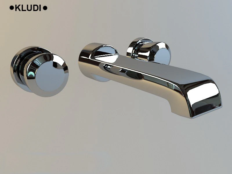 kludi joop faucet for washstand 3D Model .c4d .max .obj .3ds .fbx .stl .blend 
