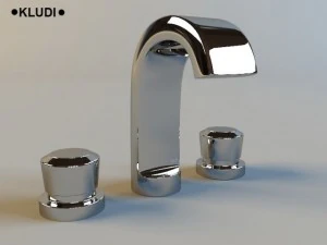 Miscelatore kludi joop per lavabo Modello 3D