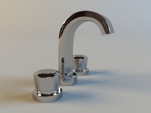 kludi joop faucet for washstand 3D मॉडल