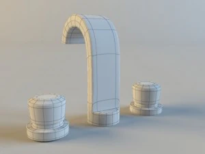 torneira kludi joop para lavat&oacute;rio Modelo 3D