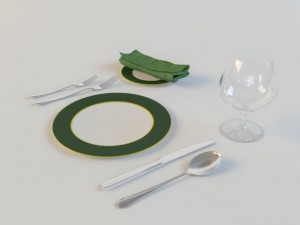 tableware 3D-Modell