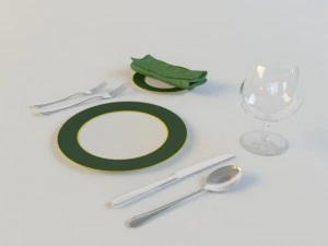 tableware 3D Model
