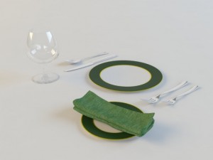 tableware 3D-Modell