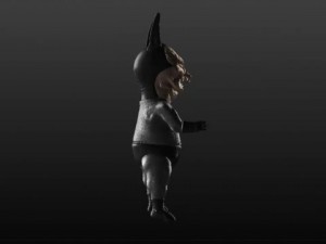 batman caricature 3D Model