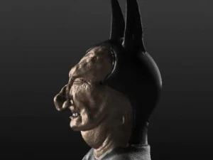 batman caricature 3D Model