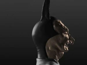 batman caricature 3D Model