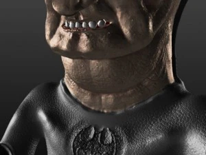 batman caricature 3D Model