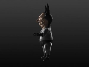 batman caricature 3D Model