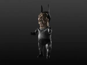 batman caricature 3D Model