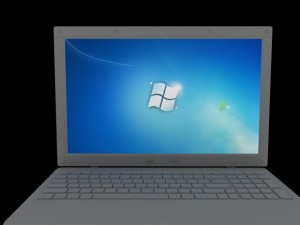 notebook asus Model 3D