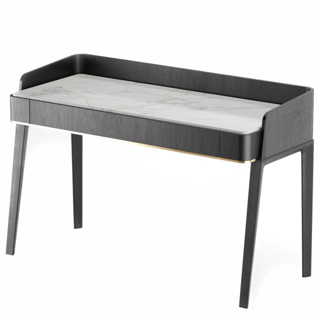 gallotti radice soho writing desk Model 3D .c4d .max .obj .3ds .fbx .stl .blend