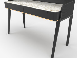 gallotti radice soho writing desk Model 3D