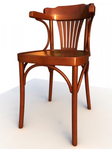 vienna classic chair 3D Модель .c4d .max .obj .3ds .fbx .stl .blend 