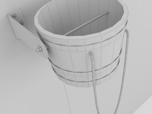 waterfall bucket blumenberg 3D Model
