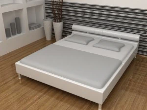 bed blanca collection 3D Model