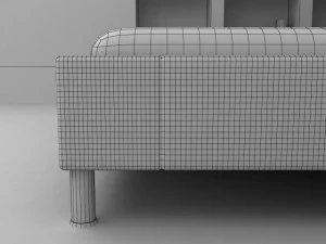 bed blanca collection 3D Model