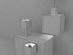 3 lamps Modello 3D