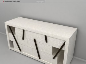 commode cross 3D 모델