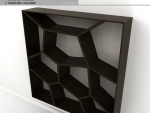 wall display shelf 3D Model