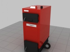 heating stove 24kw 3D Model