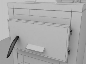 heating stove 24kw 3D Model