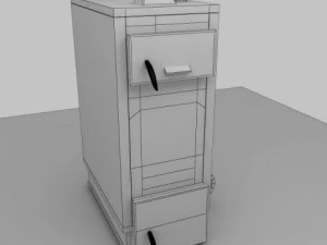 heating stove 24kw 3D Model